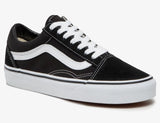 Τένις Τζούνιορ Vans Old Skool σχολείο πίσω στο σχολείο άνδρες / γυναίκες μαύρο και άσπρο (VN000D3HY28)