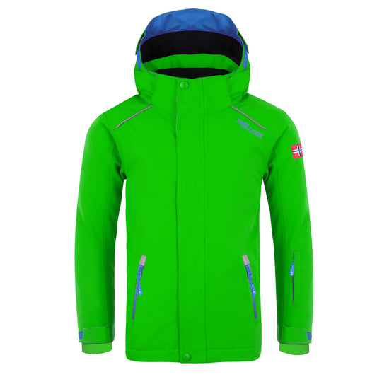Ζεστό μπουφάν για παιδιά. Παιδιά Holmenkollen Χιόνι Jacket Pro χειμώνα πράσινο (913-303)