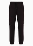 Ανδρικό παντελόνι EA7 Emporio Armani σπορ μαύρο (6DPP57-PJOGZ-1200)
