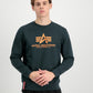 Ανδρική αθλητική φανέλα Alpha Industries Basic Sweater unspined green (178302-353)