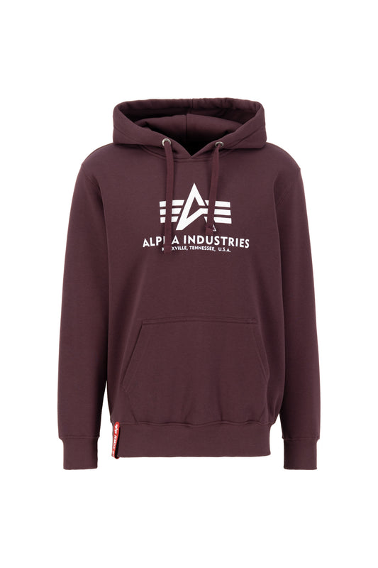 Ανδρική μπλούζα Alpha Industries Basic Sweater σπορ με μωβ κουκούλα (178312-21)