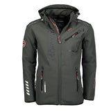 Softshell σακάκι για τους άνδρες Γεωγραφικά Νορβηγία Royaute ASSOR B MEN 068 (WW1975H/GN/Dark Grey / Μαύρο)