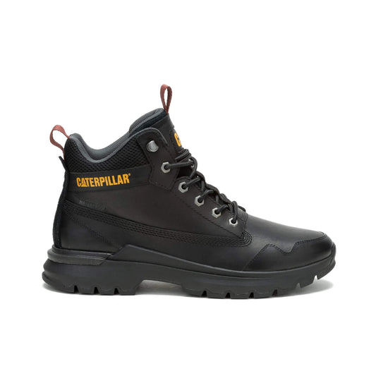 Υπαίθρια παπούτσια αρσενικό Caterpillar Colorado Sneaker WP δέρμα σπορ αδιάβροχο μαύρο (P725946)