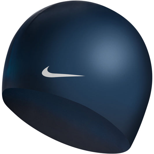 Σκουφάκι κολύμβησης Nike Os Solid, μπλε ναυτικό 93060-440