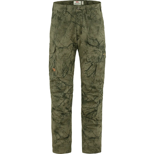 Ανδρικά παντελόνια Fjällräven Barents Pro Hydratic Trs M Green Δάσος Camo-Deep (F90228-626-662)