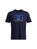 Under Armour UA ανδρικό αθλητικό T-shirt Boxed Sports T-shirt προπόνηση ναυτικό (1386793-410)