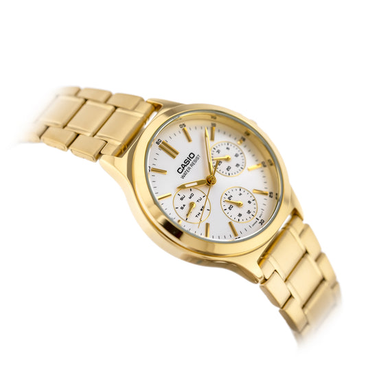 ΓΥΝΑΙΚΕΙΟ ΡΟΛΟΙ CASIO LTP-V300G-7A (zd566b) + ΚΟΥΤΙ