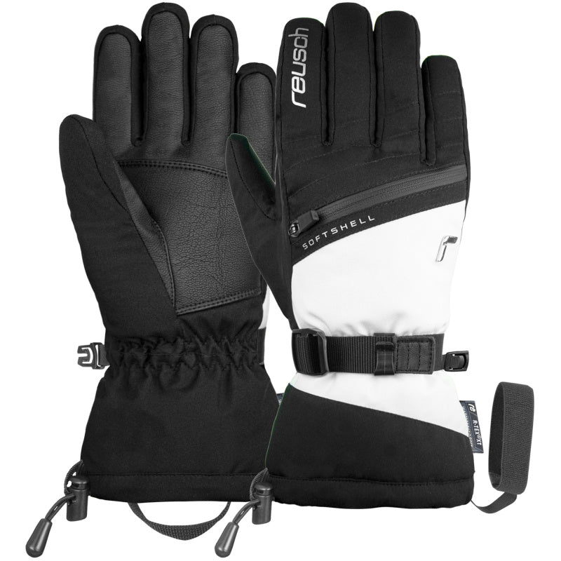 Γυναικεία γάντια σκι Reusch Demi R-TEX XT σπορ αδιάβροχο μαύρο (63/31/227/7701)