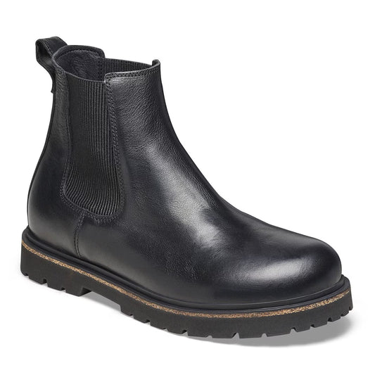 Ανδρικό Birkenstock Highwood Slip On M Lena δέρμα κανονικό / μαύρο πλάτος (1025764)