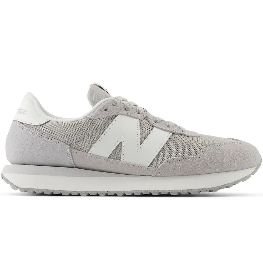 Sneakers ανδρική νέα ισορροπία 237 αθλητικά παπούτσια σαμουά γκρι (MS237LG)