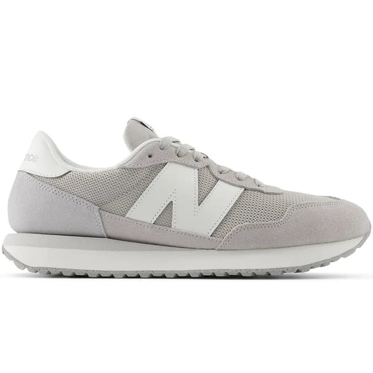 Sneakers ανδρική νέα ισορροπία 237 αθλητικά παπούτσια σαμουά γκρι (MS237LG)