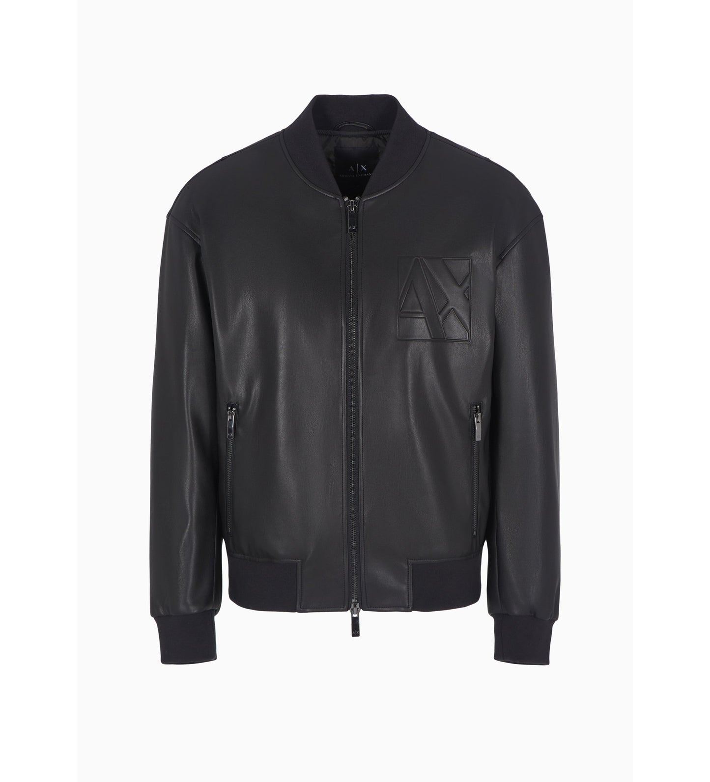 Ανδρικό μπουφάν Armani Exchange lifestyle unzipped μαύρο (6DZB23-ZE1CZ-1200)