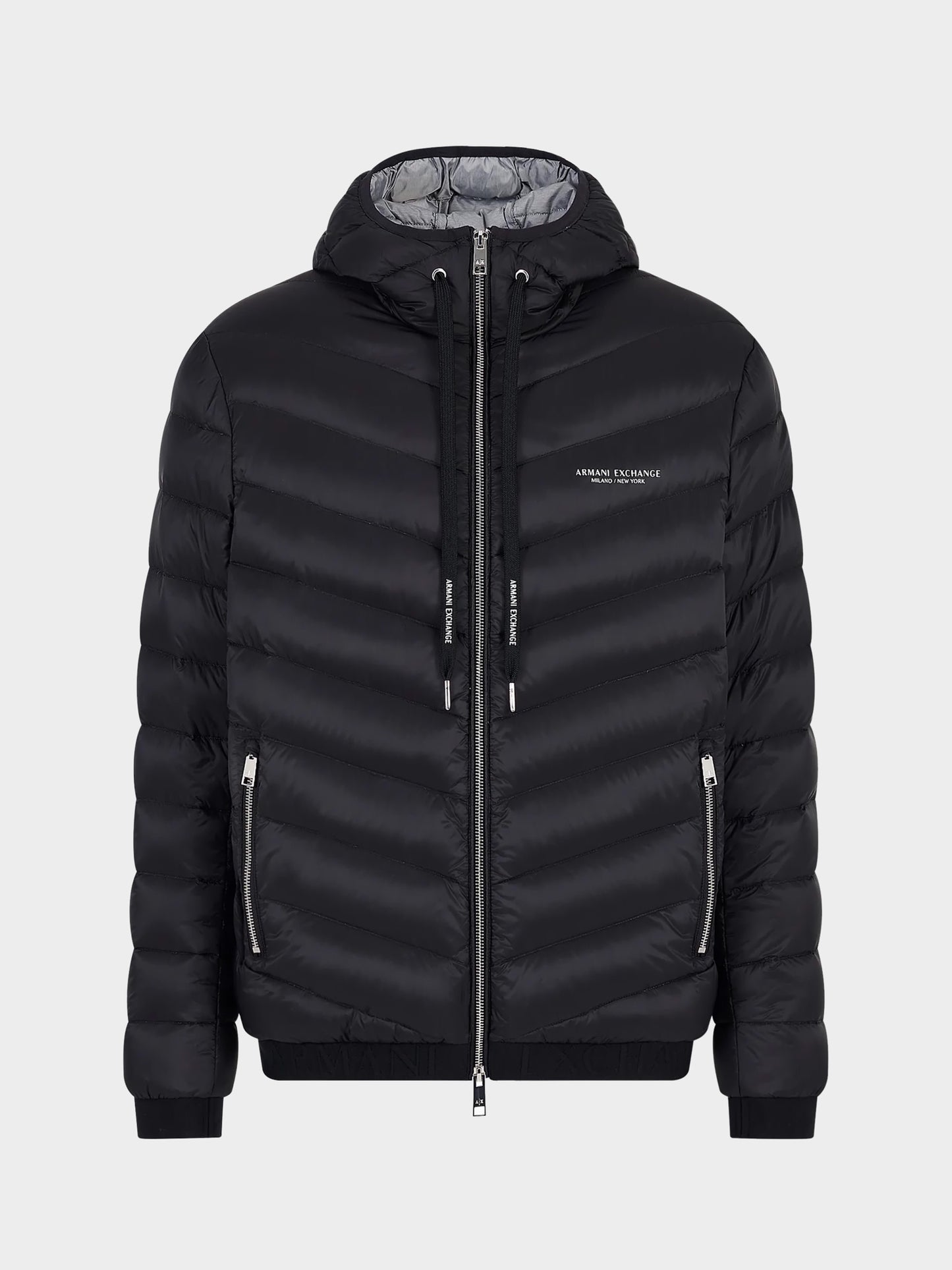 Χειμωνιάτικο μπουφάν ανδρών Armani Exchange μαύρο (8NZB53-ZNW3Z-0217)