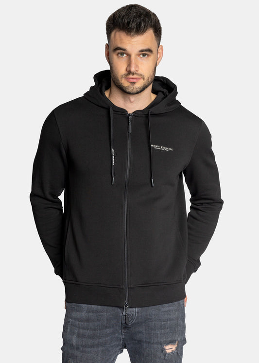 Ανδρική κουκούλα Armani Exchange σπορ μαύρο (8NZM95-ZJKRZ-1200)