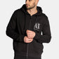 Ανδρική κουκούλα Armani Exchange μαύρο (8NZMPP-ZJ1ZZ-1200)