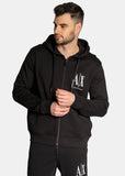 Ανδρική κουκούλα Armani Exchange μαύρο (8NZMPP-ZJ1ZZ-1200)