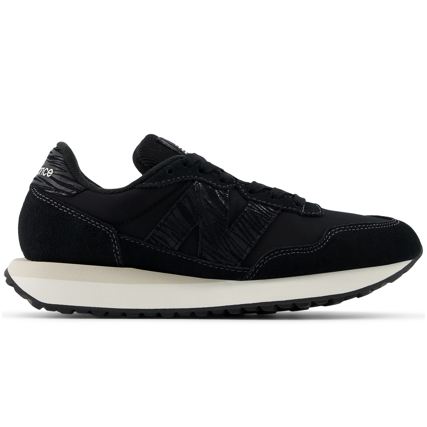 Sneakers γυναίκες χαμηλή Νέα ισορροπία NB 237 μαύρο (WS237ABB)