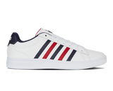 Ανδρικά Sneakers K-Swiss ΔΙΚΑΣΤΗΡΙΟ TIEBREAK II WHITE/PEACOAT/SAMBA RED-M (04413-983-M)
