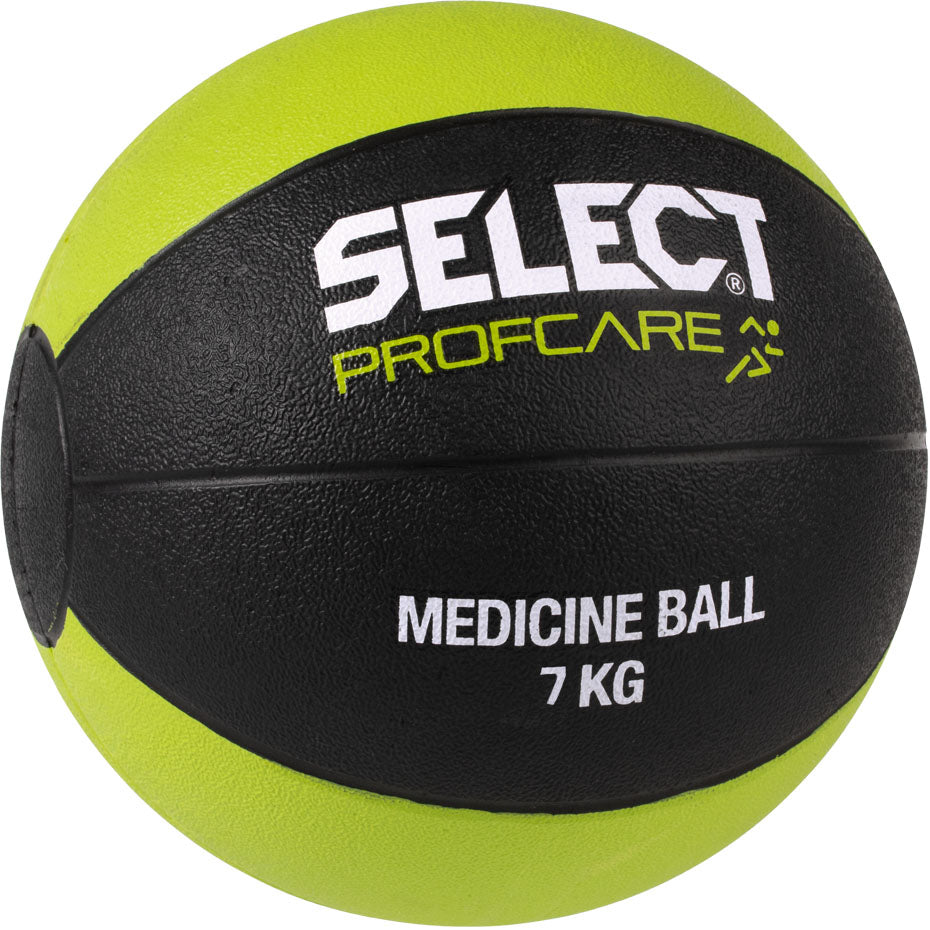Medicine ball Select 7 kg 2019 black and lime 15737