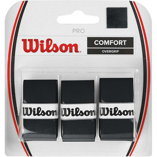 Wilson Pro Comfort Overgrip μαύρο 3 τεμ. WRZ4014BK
