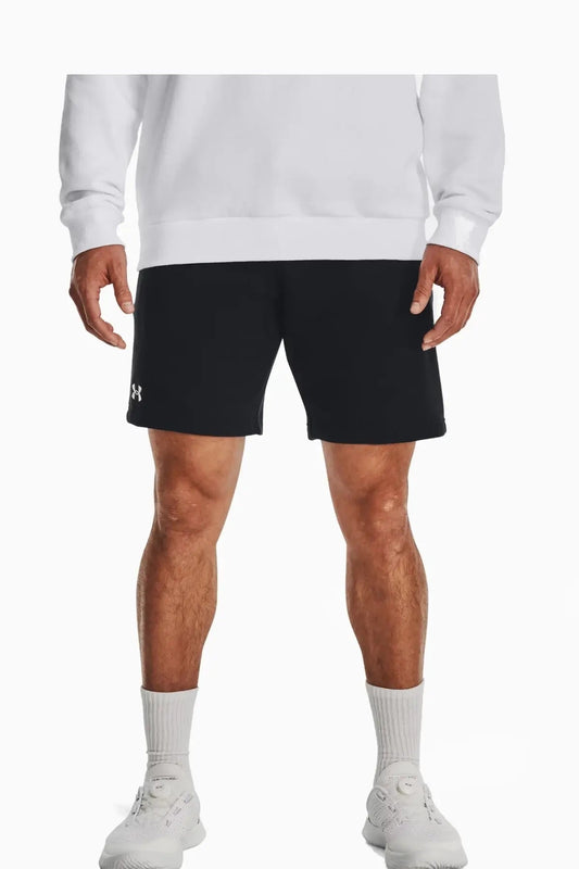 Ανδρικά αθλητικά σορτς UA Rival Fleece Shorts (1379779-001)