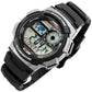 ΑΝΔΡΙΚΟ ΡΟΛΟΙ CASIO AE-1000W 1BVDF (zd073g) - ΠΑΓΚΟΣΜΙΑ ΩΡΑ + ΚΟΥΤΙ