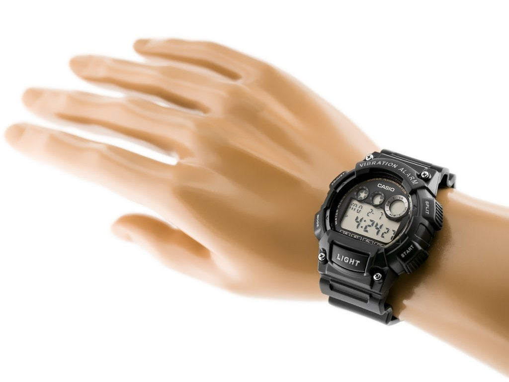 ΑΝΔΡΙΚΟ ΡΟΛΟΙ CASIO W-735H-1AV (zd081a) - Super Illuminator + BOX