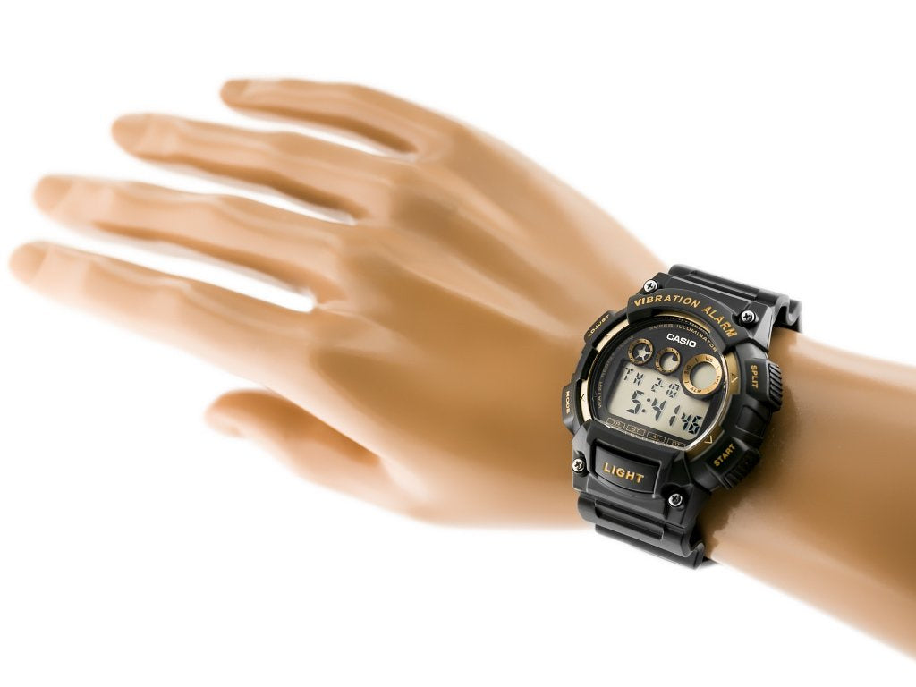 ΑΝΔΡΙΚΟ ΡΟΛΟΙ CASIO W-735H-1A2V (zd081b) - Super Illuminator + BOX