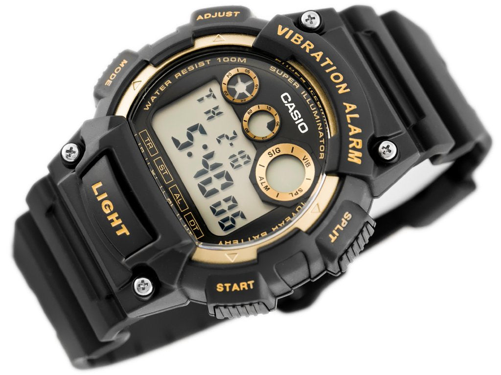 ΑΝΔΡΙΚΟ ΡΟΛΟΙ CASIO W-735H-1A2V (zd081b) - Super Illuminator + BOX