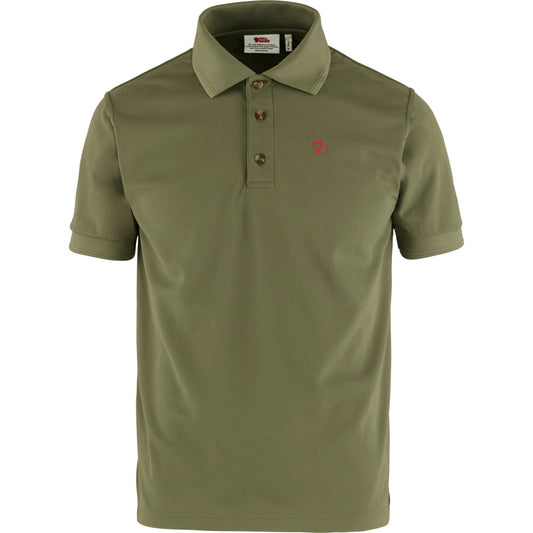 Ανδρικό μπλουζάκι Fjällräven Crowley Pique Shirt M green (F81783-622)
