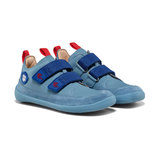 Παιδικά παπούτσια Affenzahn Halbschuh Leder Buddy Shark (00428-30211)