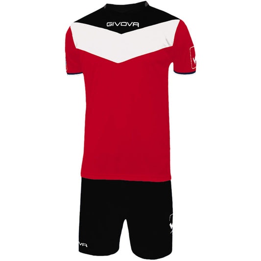 Givova Kit Campo μαύρο και κόκκινο KITC53 1012S