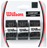 Wilson Profile Comfort Overgrip Μαύρο 3τμχ WRZ4025BK