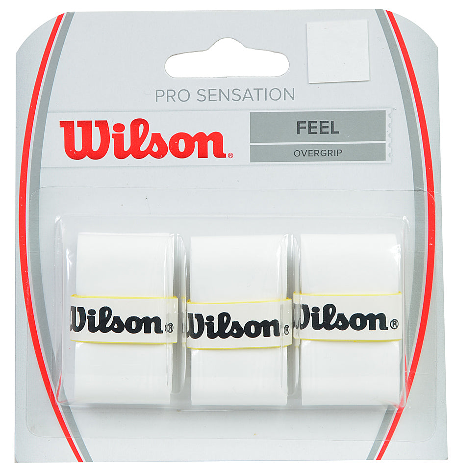 Wilson Pro Sensation Feel Overgrip 3 τεμ. λευκό WRZ4010WH