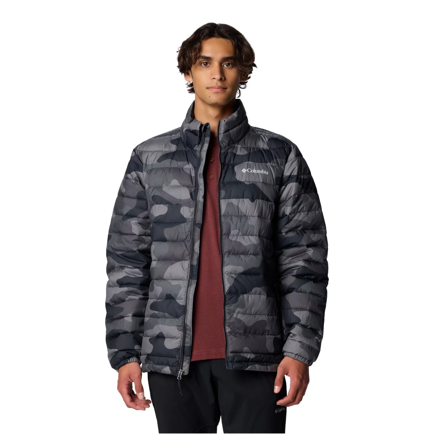 Μπουφάν Columbia Powder Lite II Printed Jacket 2098394010
