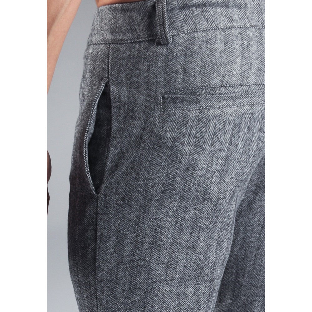 Chino Παντελόνι OEM Comfy 60058 Γκρί Ριγέ slim fit