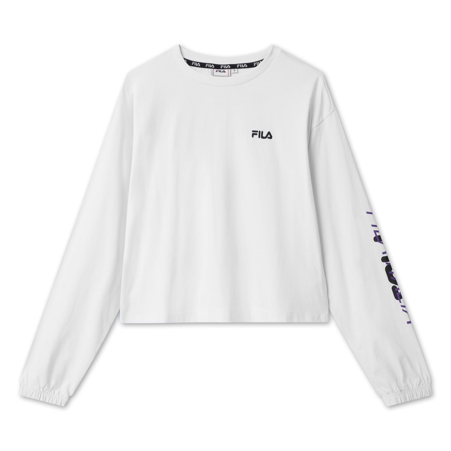 FILA WOMEN CALANDRA μακρυμάνικο cropped 687675-M67