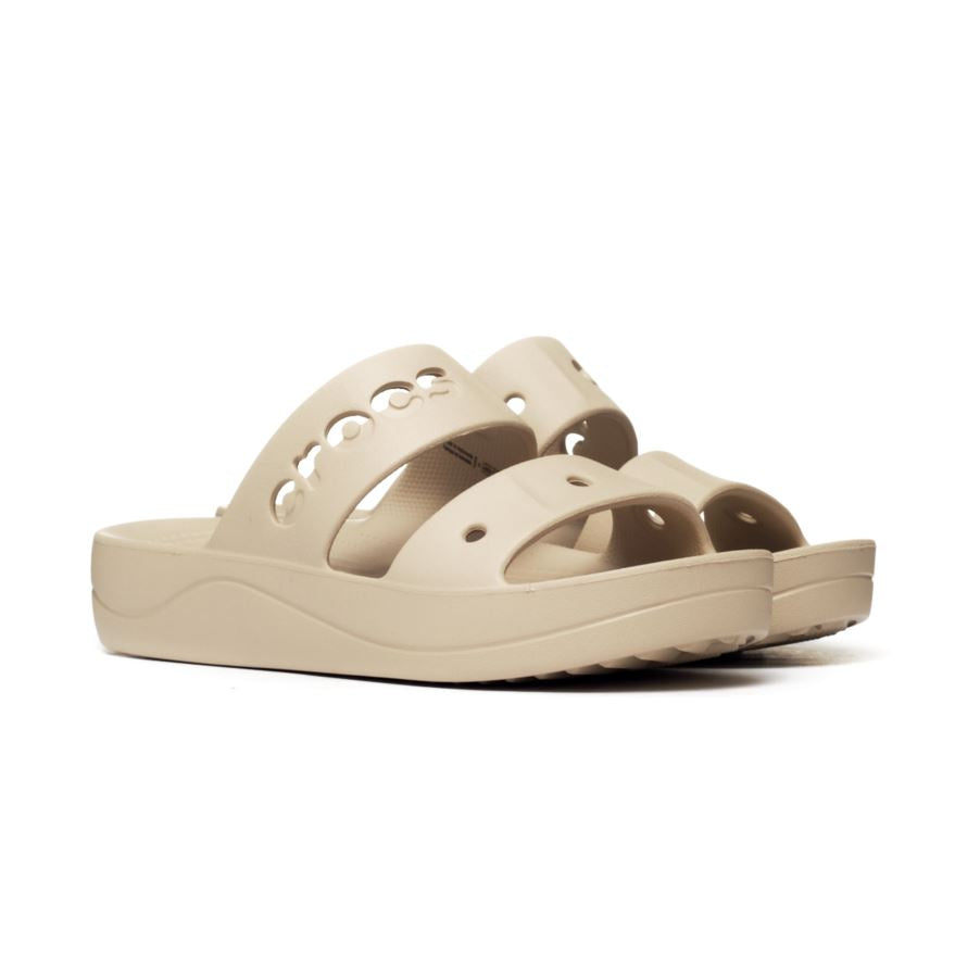 Crocs Baya Platform Σανδάλι Chai 208188-212