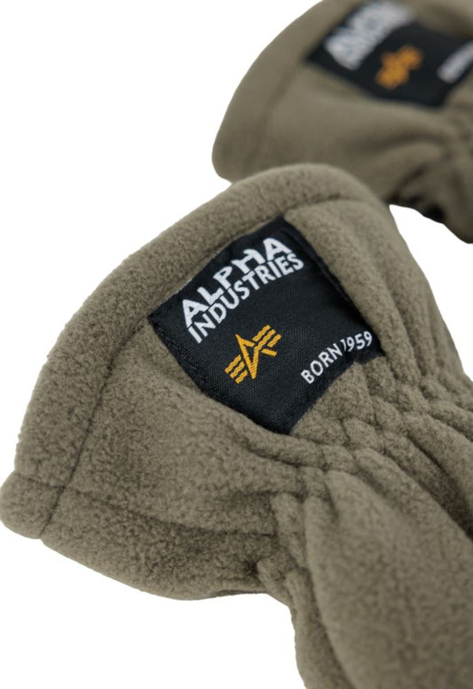 Alpha Industries Label Fleece Gloves 118936-142