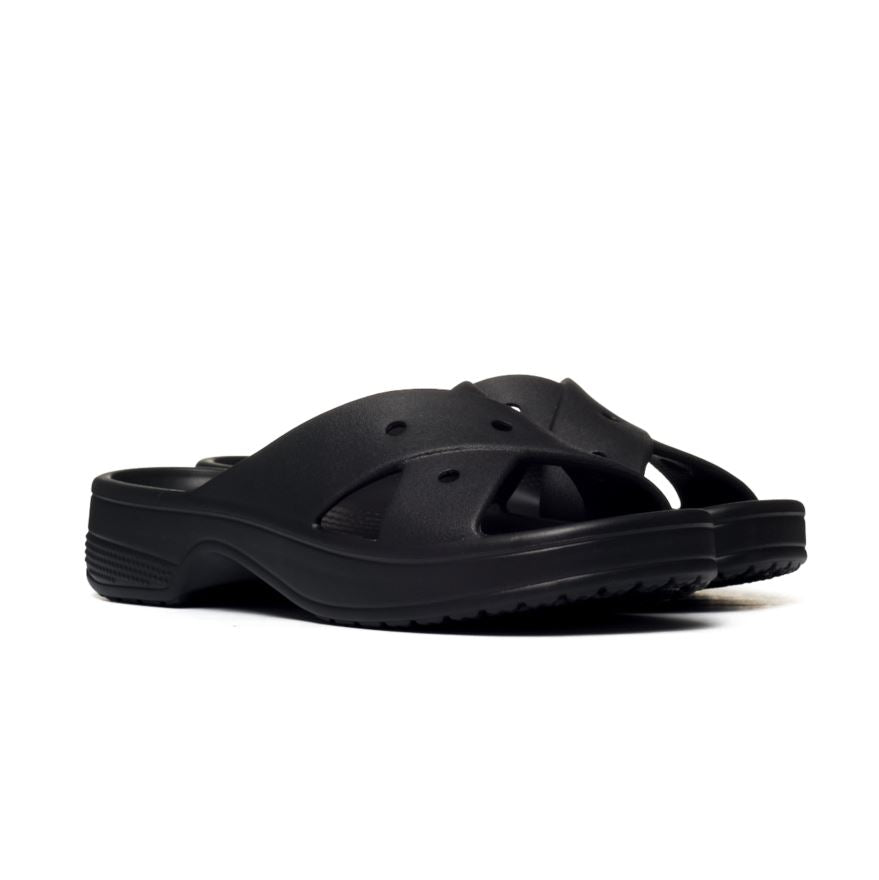Crocs ΓΥΝΑΙΚΕΙΟ ΣΤΑΥΡΟΣ ΛΟΥΡΙ Μαύρο 210840-001