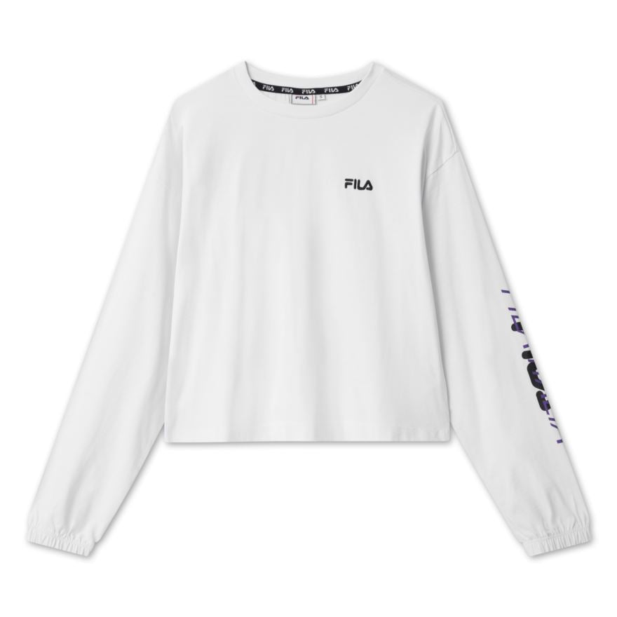 FILA WOMEN CALANDRA μακρυμάνικο cropped 687675-M67