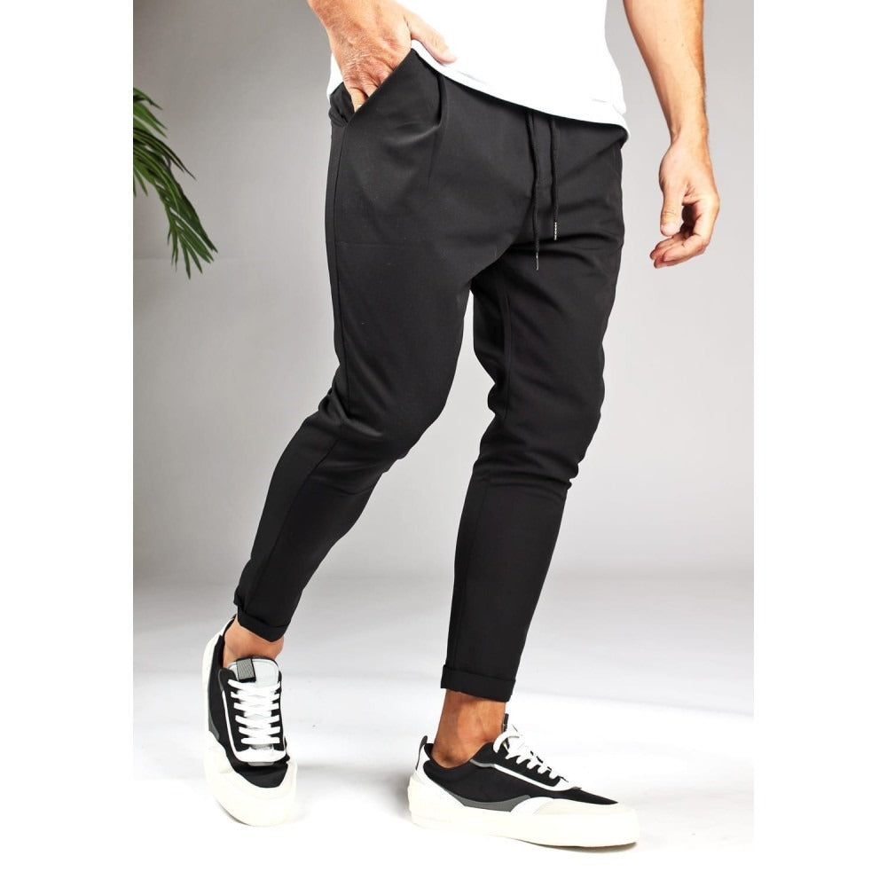 Chino Φόρμα OEM 1236 Mαύρο slim fit