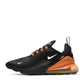 Nike Air Max 270 Ανδρικά Sneakers Black / Total Orange / Metallic Silver DC1938-001