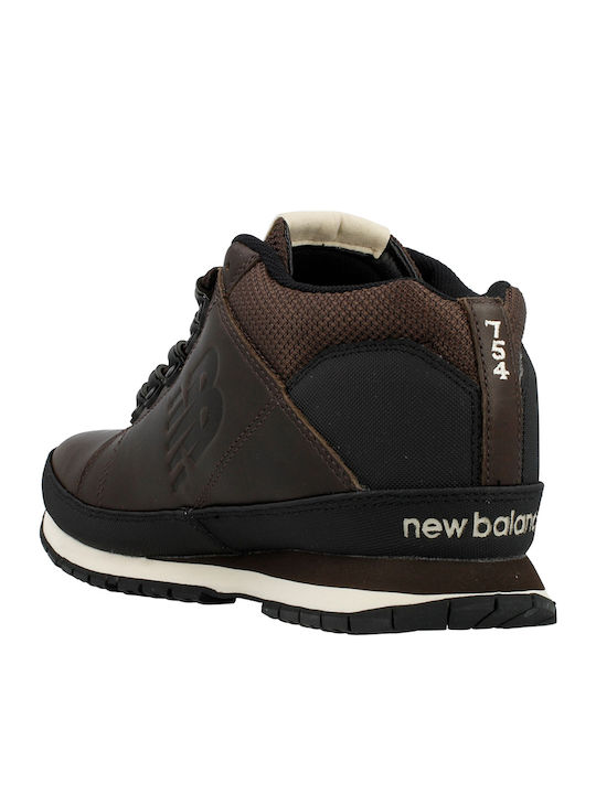 New Balance 754 Ανδρικά Μποτάκια Καφέ H754LlB