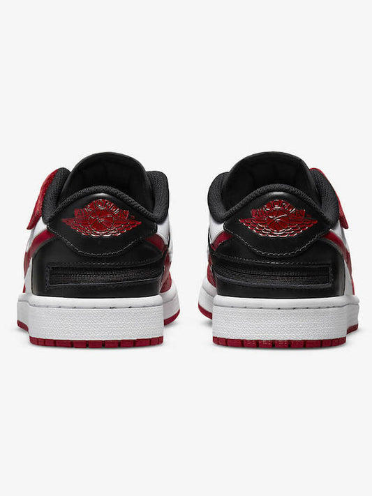 Jordan Air Jordan 1 Retro Low FlyEase Ανδρικά Sneakers White / Black / Gym Red DM1206-163
