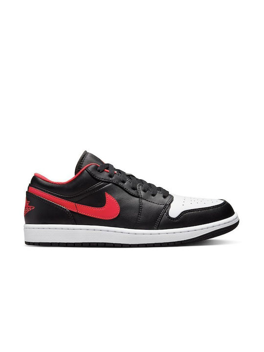 Jordan Air Jordan 1 Low Ανδρικά Sneakers Black / Fire Red / White 553558-063