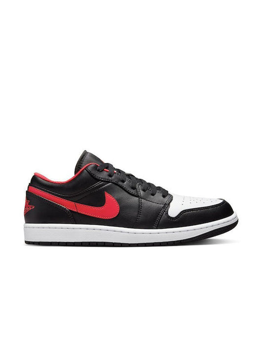 Jordan Air Jordan 1 Low Ανδρικά Sneakers Black / Fire Red / White 553558-063