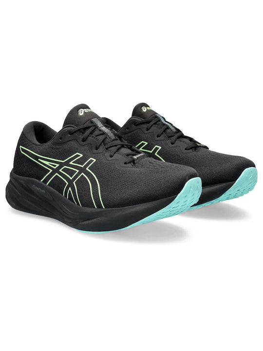 ASICS Gel-Pulse 15 GTX 1011B781-001 Ανδρικά Αθλητικά Παπούτσια Running Μαύρα Αδιάβροχα με Μεμβράνη Gore-Tex