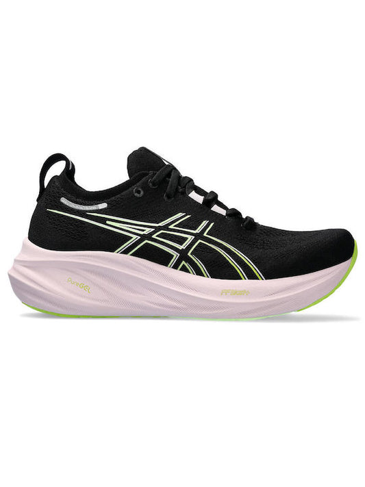 ASICS Gel-Nimbus 26 1012B601-004 Γυναικεία Αθλητικά Παπούτσια Running Μαύρα