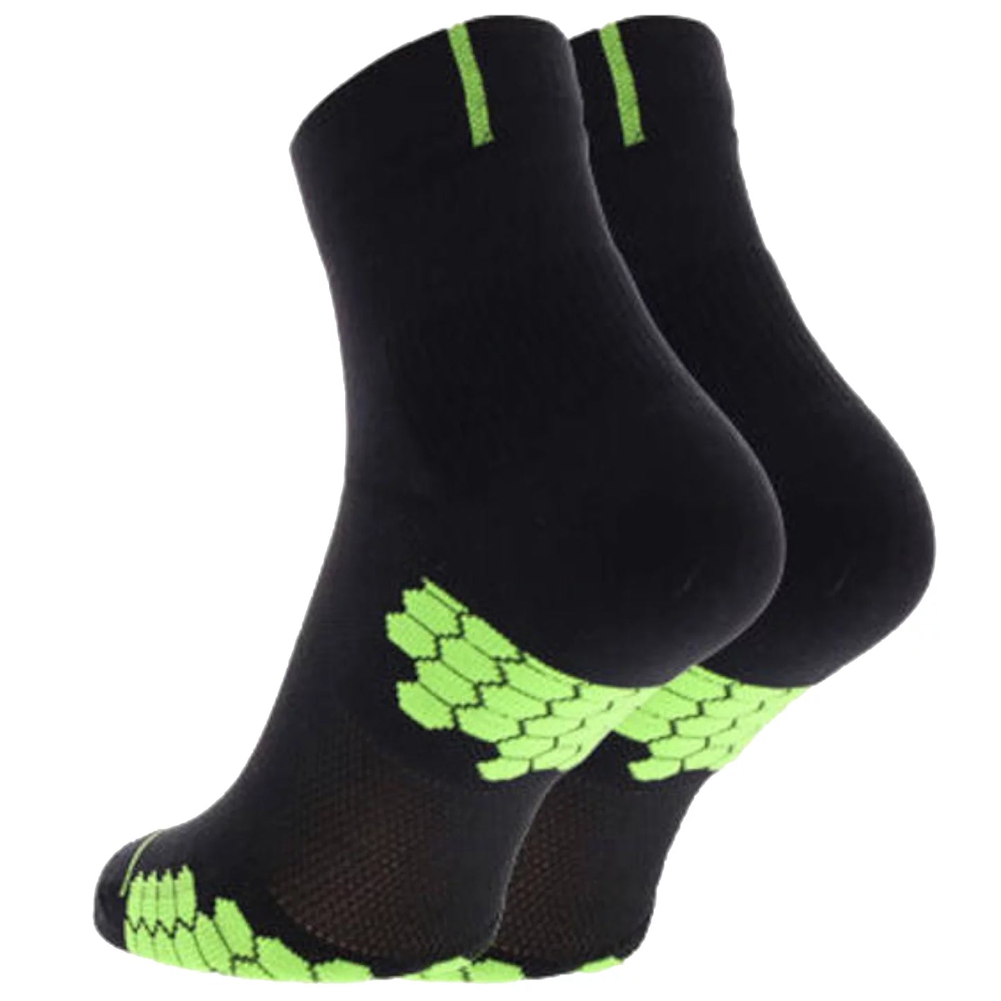 Inov-8 Trailfly Mid Sock 001001-BKGN-01